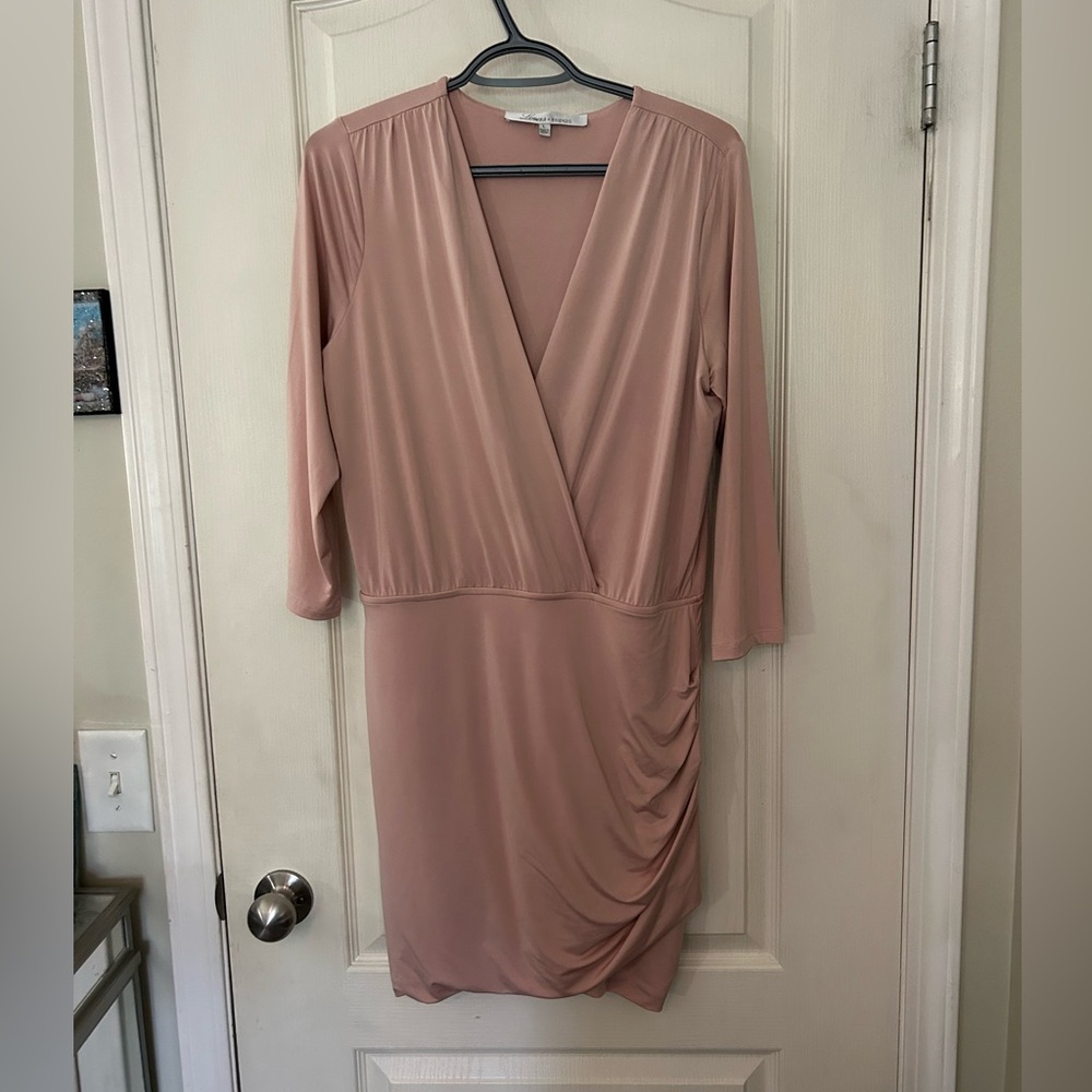 Lovers & Friends x Revolve V Neck Wrap Dress